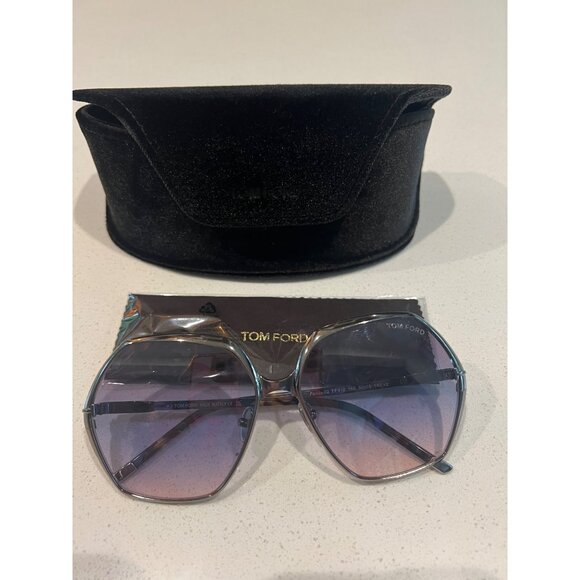 TOM FORD Fonda 60MM Geometric butterfly Sunglasses NEW main image 4